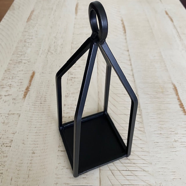 Wrought Iron Lantern Candle Holder
