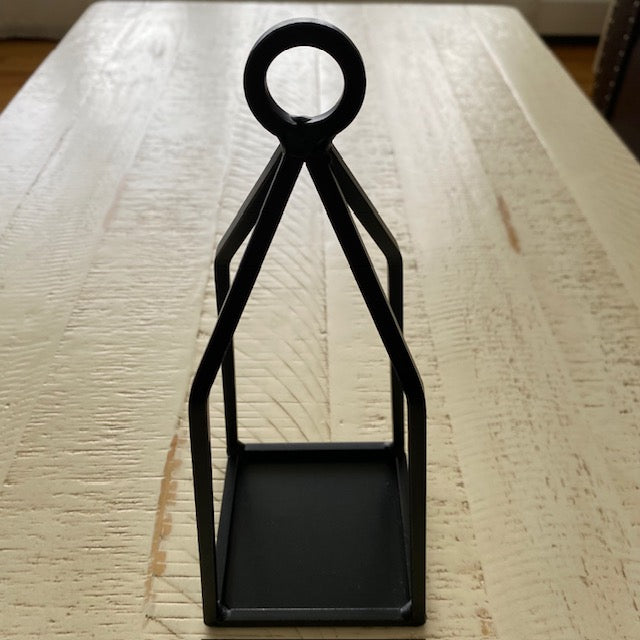Wrought Iron Lantern Candle Holder