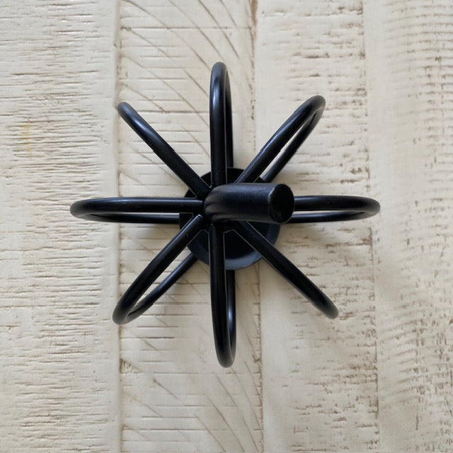 Wrought Iron 3D Pumpkin Tea Light Holder