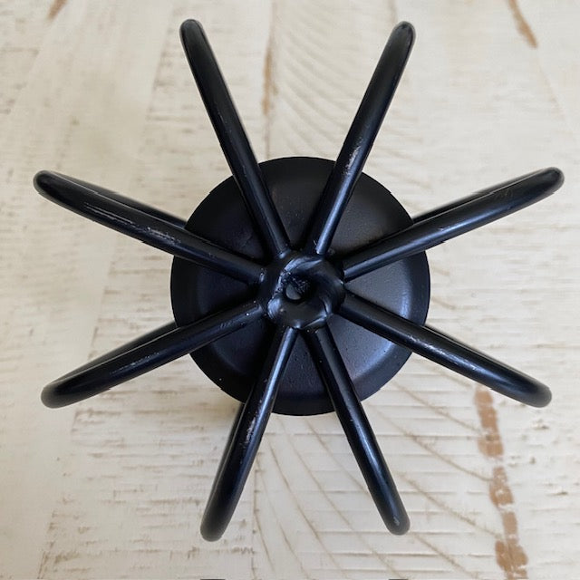 Wrought Iron 3D Pumpkin Tea Light Holder