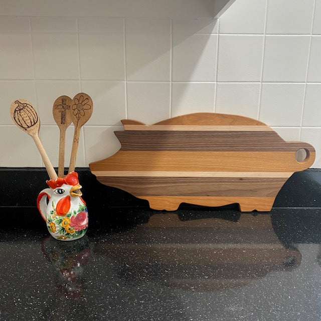 Pig Cutting Board