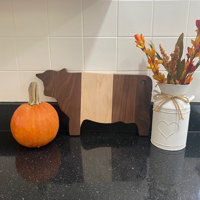 Cow Cutting Board