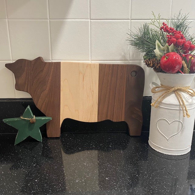 Cow Cutting Board
