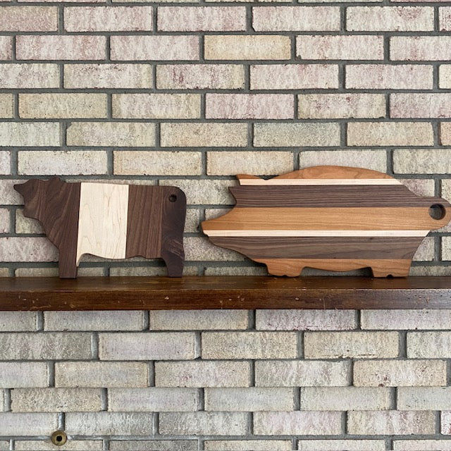 Pig Cutting Board