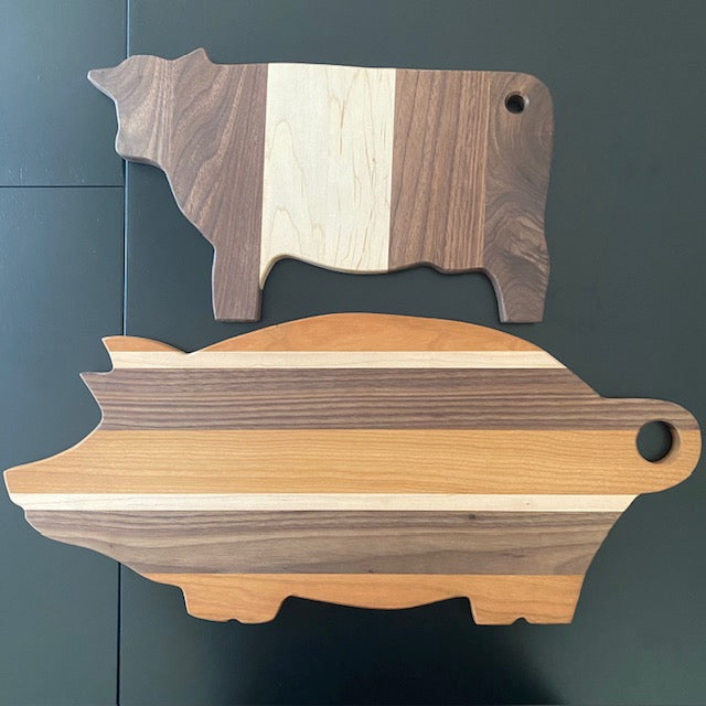Pig Cutting Board