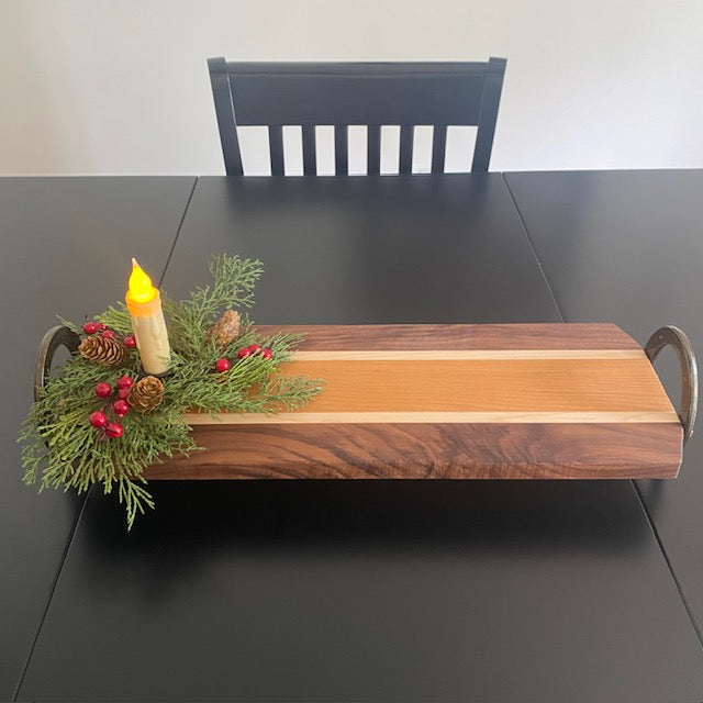 Horseshoe Handle Serving Platter