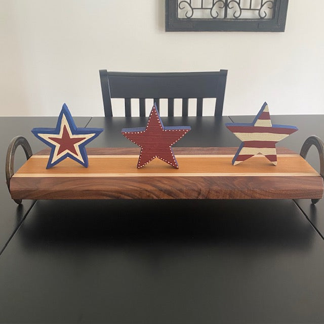 Horseshoe Handle Serving Platter