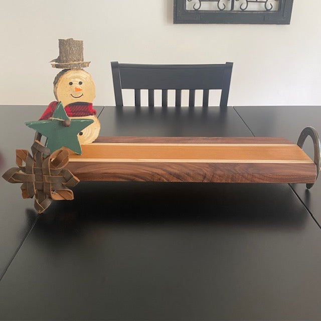 Horseshoe Handle Serving Platter