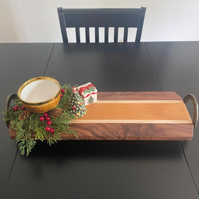 Horseshoe Handle Serving Platter