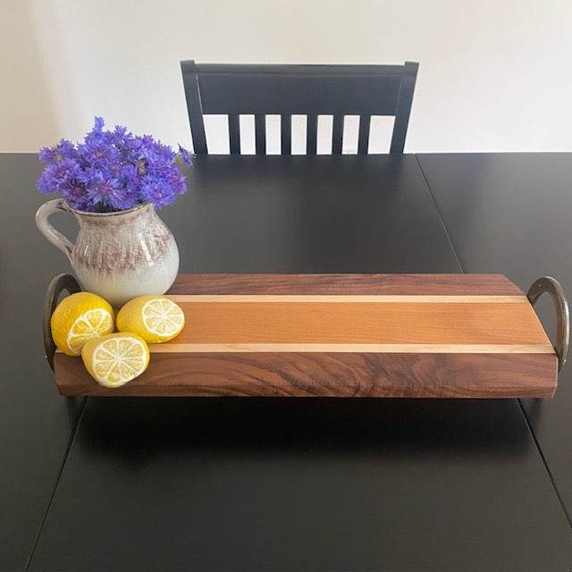 Horseshoe Handle Serving Platter