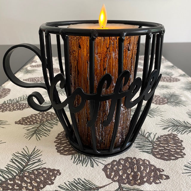 Wrought Iron Coffee K Pod Holder