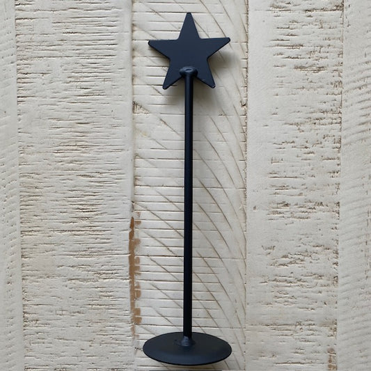 Primitive Iron Standing Star 10"