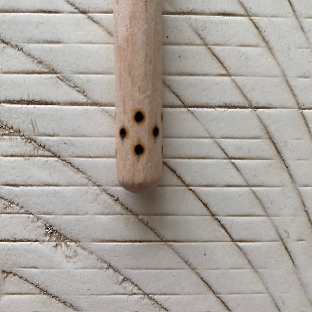 Pumpkin Wooden Spoon Hand Burned