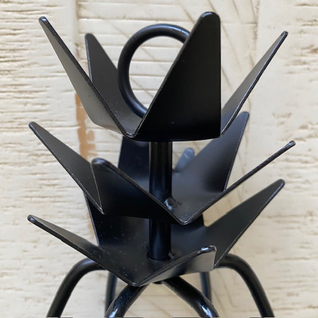 Primitive Iron 3D Pineapple Tealight Candle Holder
