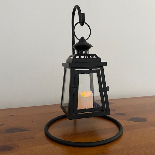 Primitive Iron Counter Stand
