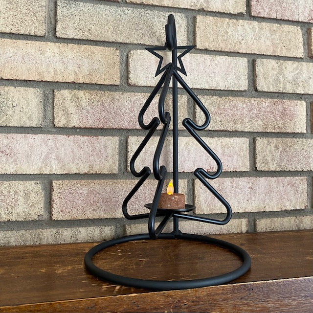 Primitive Iron Counter Stand