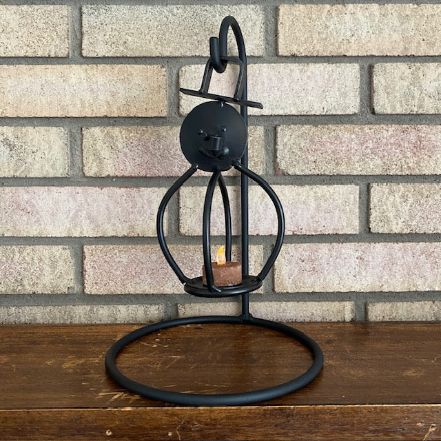 Primitive Iron Counter Stand