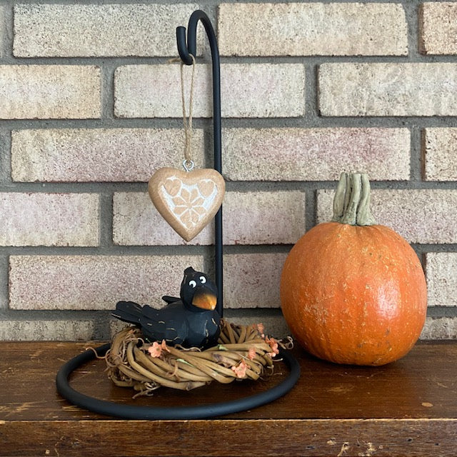 Primitive Iron Counter Stand