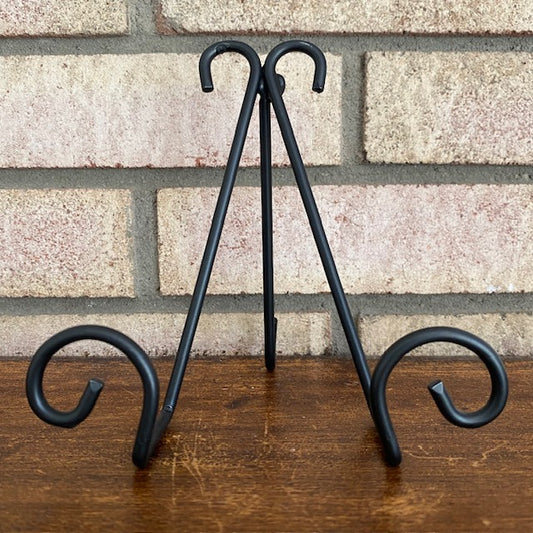 Iron Easel Stand Scroll Design Small