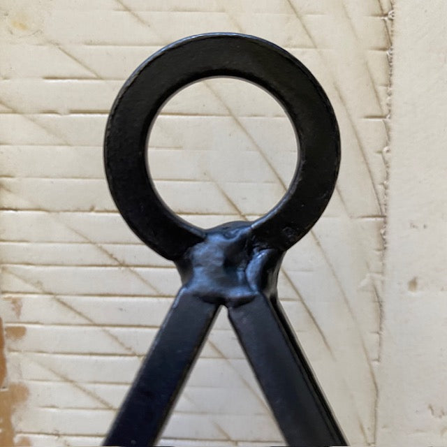 Primitive Wrought Iron Lantern Candle Holder