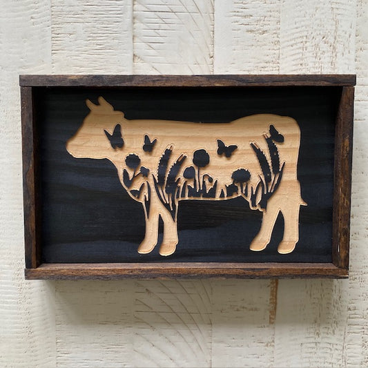 Cow Framed Wall Art