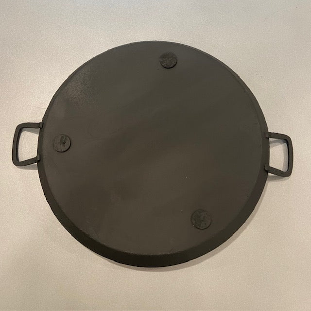 Colonial Style Black Metal Tray