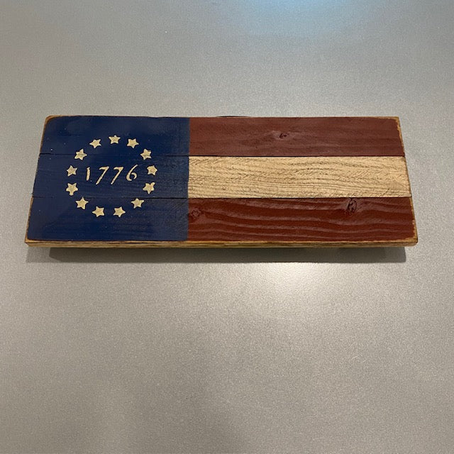 1776 Wood American Flag