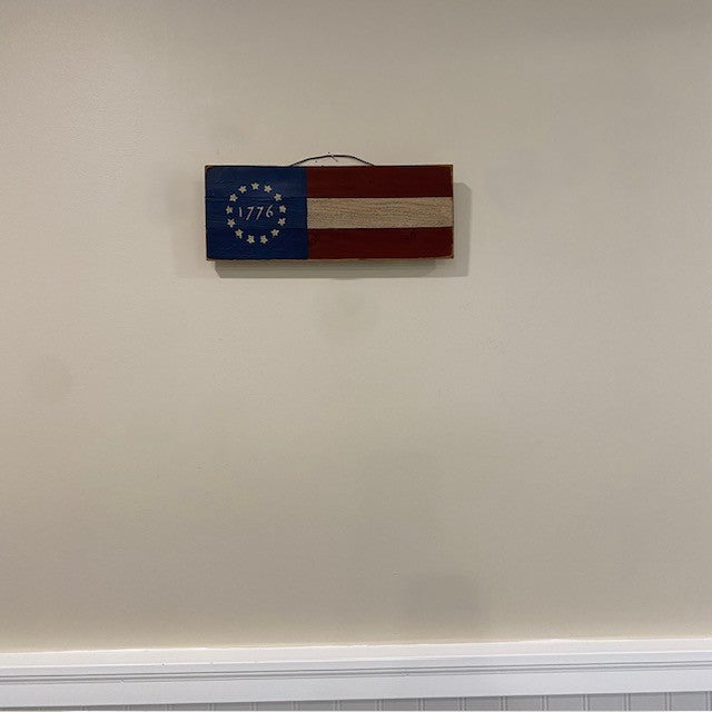 1776 Wood American Flag