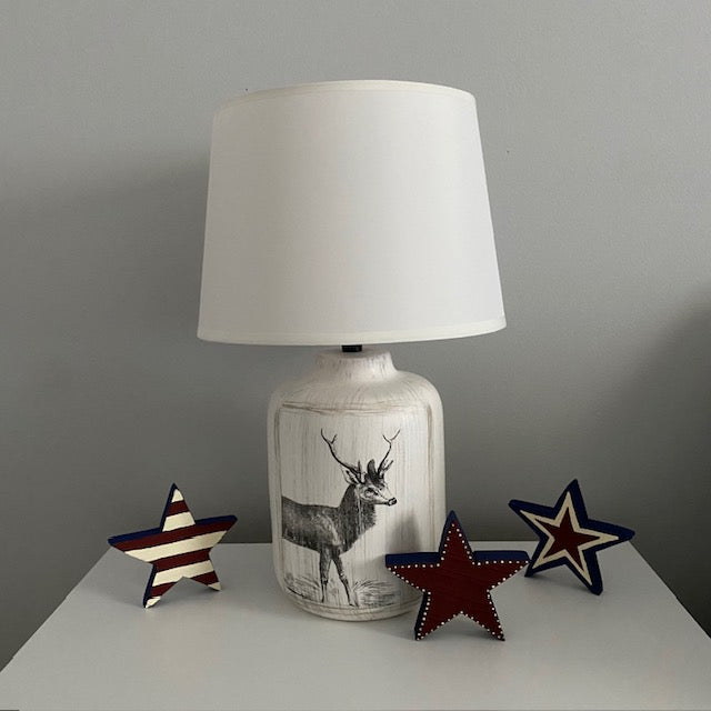 Patriotic Americana Wood Stars