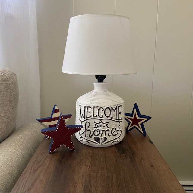 Patriotic Americana Wood Stars