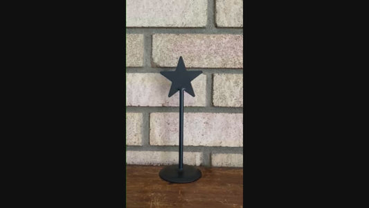 Primitive Iron Standing Star 7"