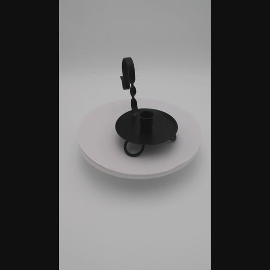 Iron Raised Taper Candle Holder
